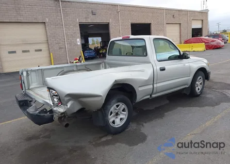 2004 Toyota Tacoma из США, поврежденный, VIN 5TENL42N24Z347221